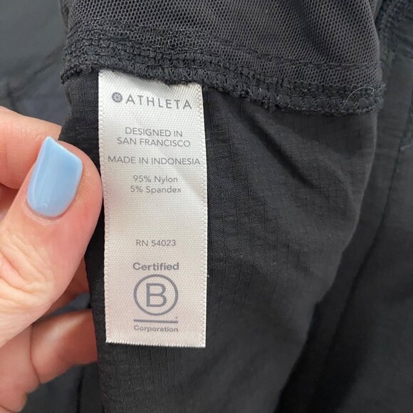 Athleta Trekkie Black Belted Pant Size 10‎ T (Tall) - Picture 6 of 10